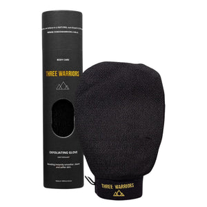 Three Warriors Exfoliating Glove