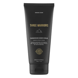 Three Warriors Exfoliating Tasmanian Sand Scrub