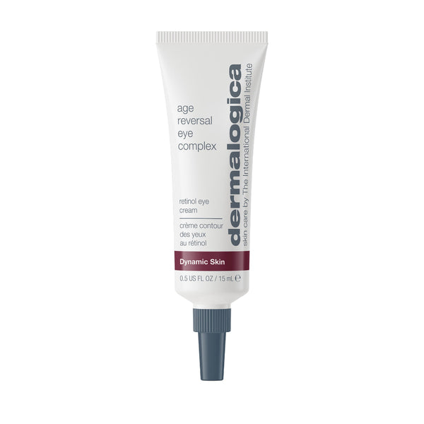 Dermalogica age reversal eye complex tube on a white background