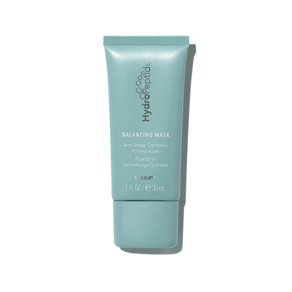 HydroPeptid balancing mask tube on a white background