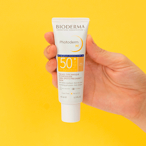 Bioderma Photoderm M SPF50+ Golden Tint-Gel Cream Sunscreen for Dark Spots and Melasma