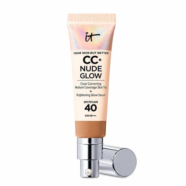 iT Cosmetics Your Skin But Better CC+ Nude Glow with SPF 40 32ml Neutral Tan