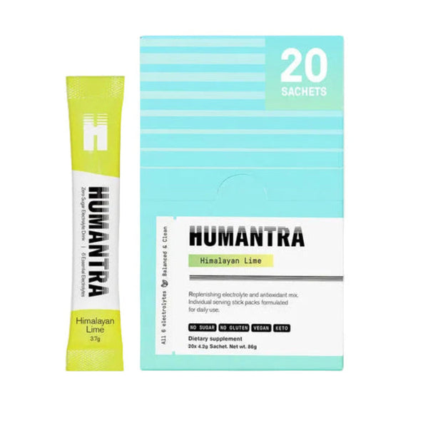 Humantra Himalayan Lime Electrolyte Powder, 20 Sachets