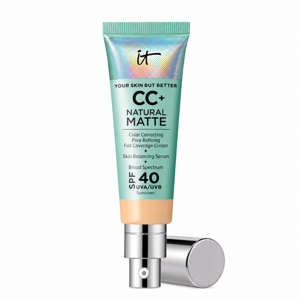 iT Cosmetics Your Skin But Better CC+ Natural Matte with SPF 40 32ml Light Medium