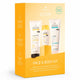 Heliocare face and body kit packaging on a white background