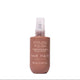 Back label of a hair color product on a white background