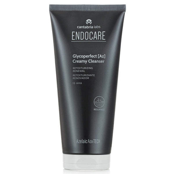 Endocare Glycoperfect Az Creamy Cleanser tube on a white background