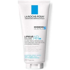 La Roche-Posay Lipikar Baume AP+M cream on a white background