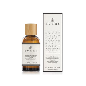 Avant Skincare LIMITED EDITION Advanced Bio Restorative Superfood Facial Oil (Anti-Ageing) and packaging