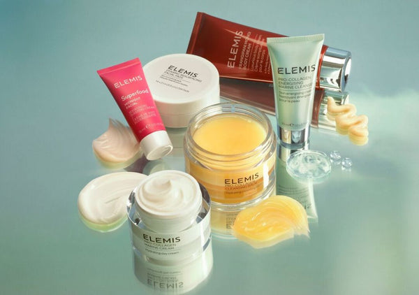 Range of elemis skincare