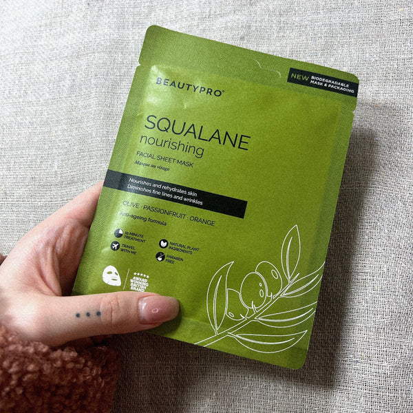 BEAUTYPRO Squalane Nourishing Face Sheet Mask