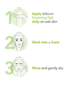 Bioderma Sébium Purifying Foaming Gel Oily to Blemish-Prone Skin 200ml