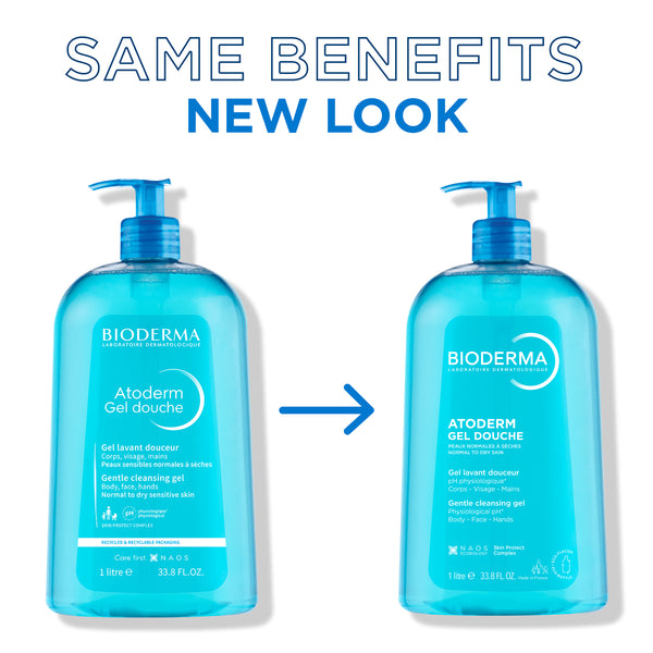 Bioderma Atoderm Body Wash for Normal to Dry Sensitive skin 1000ml