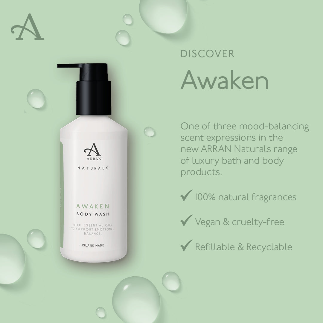ARRAN Awaken Mint & Eucalyptus Natural Body Wash