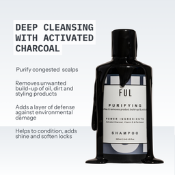 FUL Charcoal Purifying Shampoo 250ml