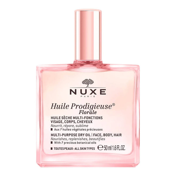 NUXE Huile Prodigieuse Florale Multi-Purpose Dry Oil for Face, Body and Hair 50ml