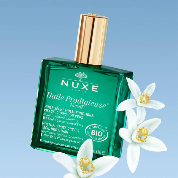 NUXE Huile Prodigieuse Néroli Multi-Purpose Dry Oil for Face, Body and Hair 100ml