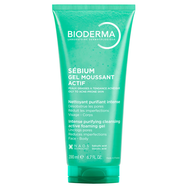 Bioderma Sébium Active Purifying Foaming Gel Oily to Acne-Prone Skin
