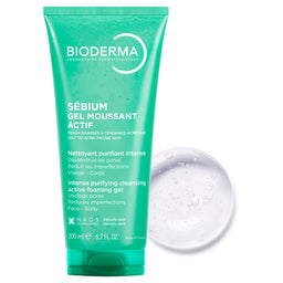 Bioderma Sébium Active Purifying Foaming Gel Oily to Acne-Prone Skin