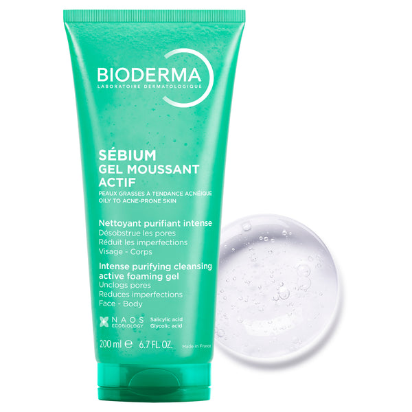 Bioderma Sébium Active Purifying Foaming Gel Oily to Acne-Prone Skin