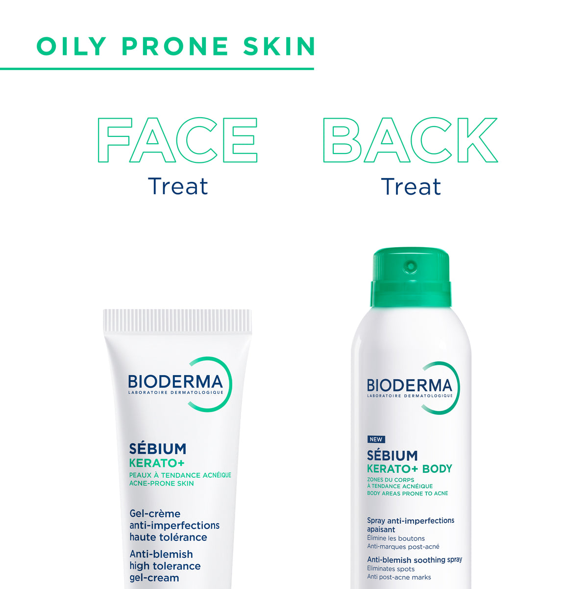 Bioderma Sébium Kerato+ Anti-Blemish Gel Cream for Acne Prone Skin
