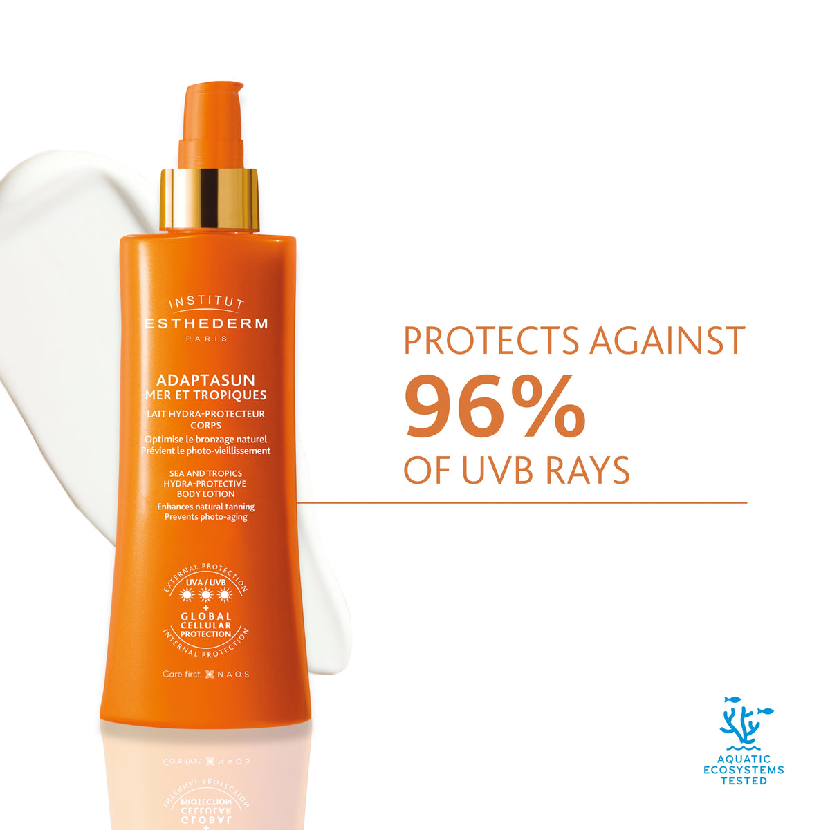 Institut Esthederm Adaptasun UVA/UVB Body Lotion Strong Sun Protection 200ml