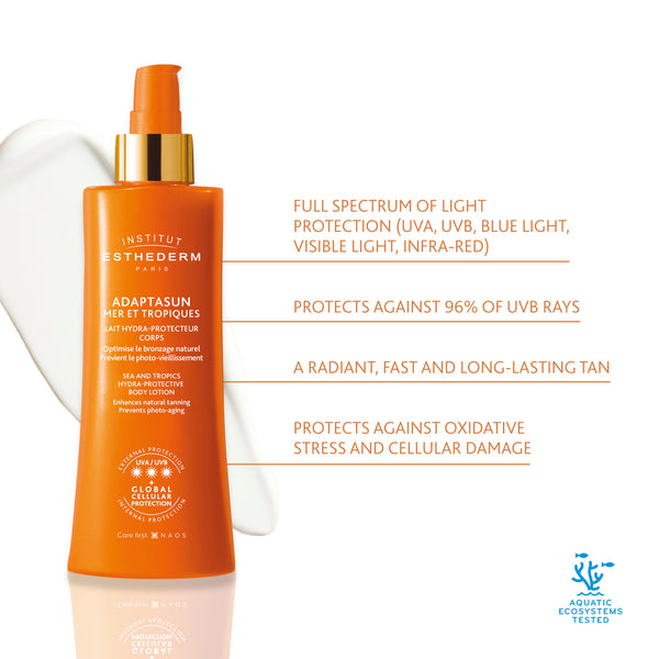 Institut Esthederm Adaptasun UVA/UVB Body Lotion Strong Sun Protection 200ml