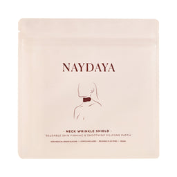 Naydaya neck wrinkle shield packaging on a white background