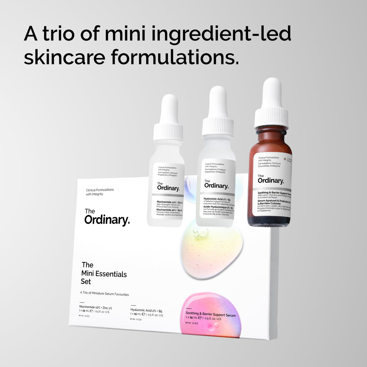 The Ordinary The Mini Essentials Limited Edition Skincare Gift Set