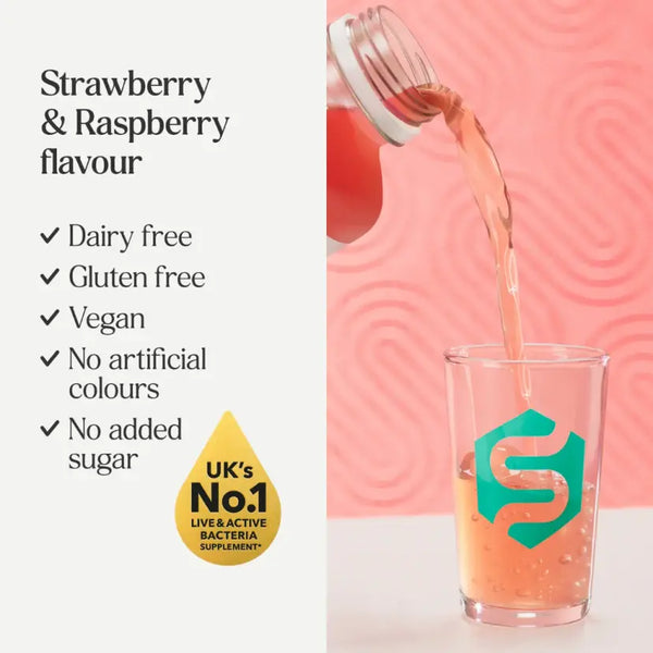 Symprove Daily Gut Solution Strawberry & Raspberry 500ml