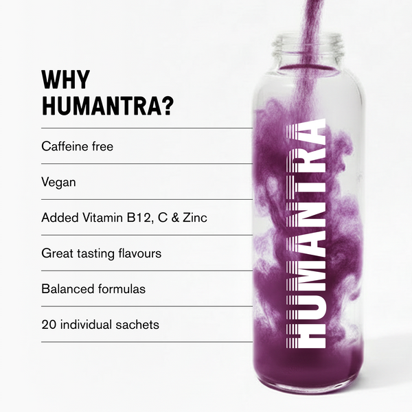 Humantra Elderberry Electrolyte Powder, 20 Sachets
