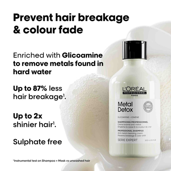 L'Oreal Professionnel Metal Detox Anti-Metal Cleansing Cream Shampoo 300ml