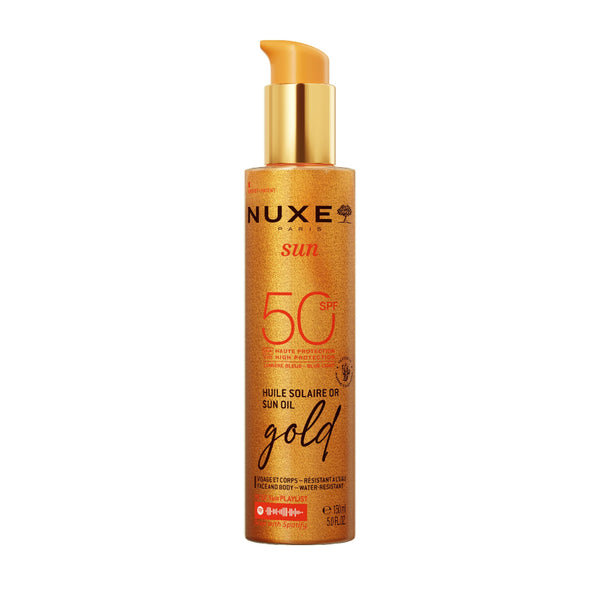 NUXE Sun Oil Gold Shimmery High Protection SPF 50 150ml