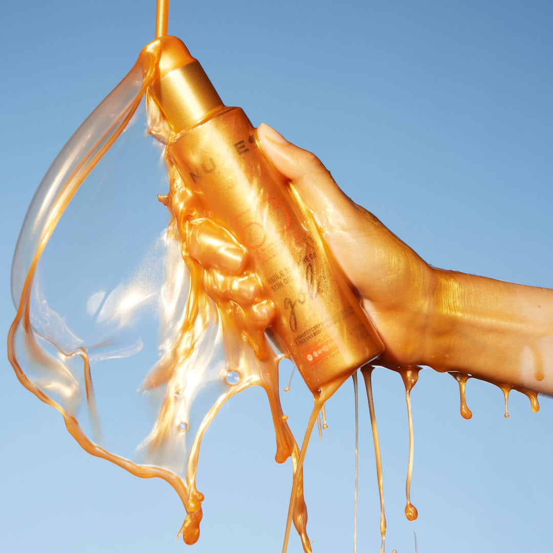 NUXE Sun Oil Gold Shimmery High Protection SPF 50 150ml