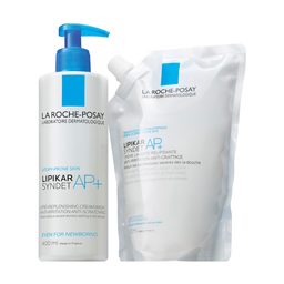 La Roche-Posay Lipikar Syndet AP+ Cream Wash Refill Pouch 400ml