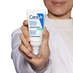 CeraVe Oil Control Gel-Cream Moisturiser With Oil Absorbing Technology & Ceramides For Combination and Oily Skin 52ml