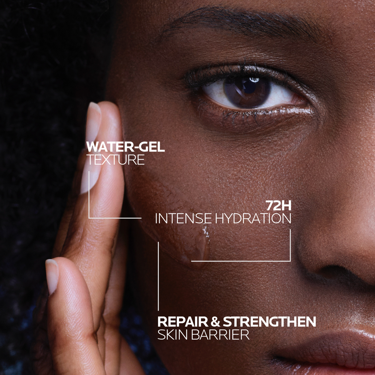 La Roche-Posay Hyalu B5 Instant Fresh Cooling Water-breaking Gel combining Hyaluronic Acid, Vitamin B5 and BHA 40ml