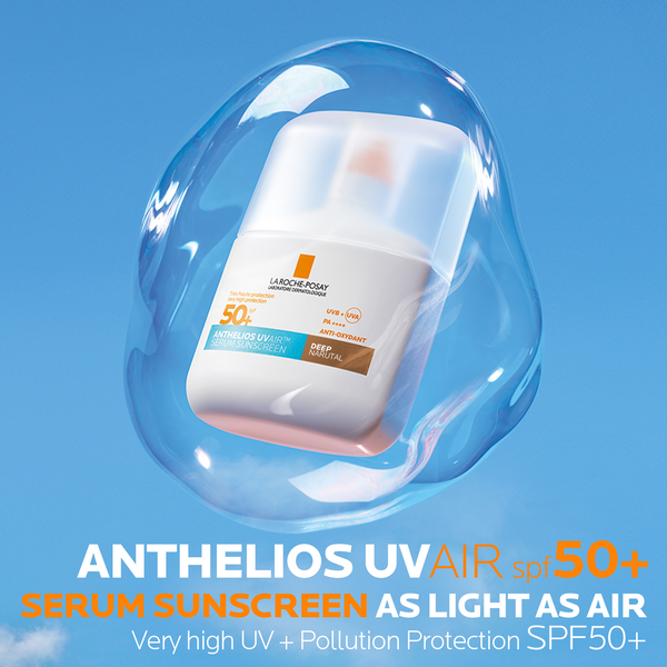 La Roche Posay Anthelios UVAIR Serum Sunscreen SPF50+ Deep, 50ml