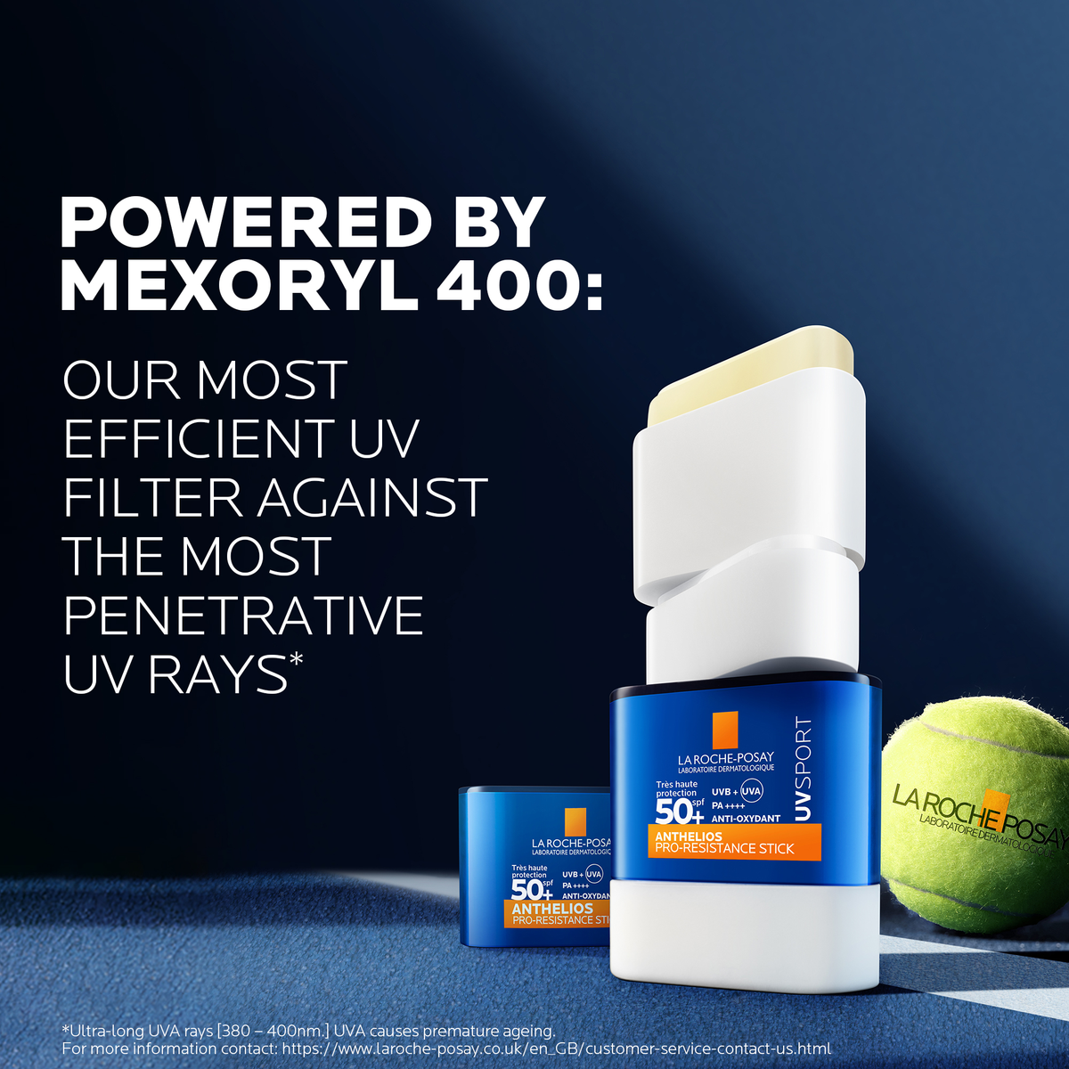 La Roche Posay Anthelios UVSPORT Pro-Resistance Stick SPF50+ 10ml