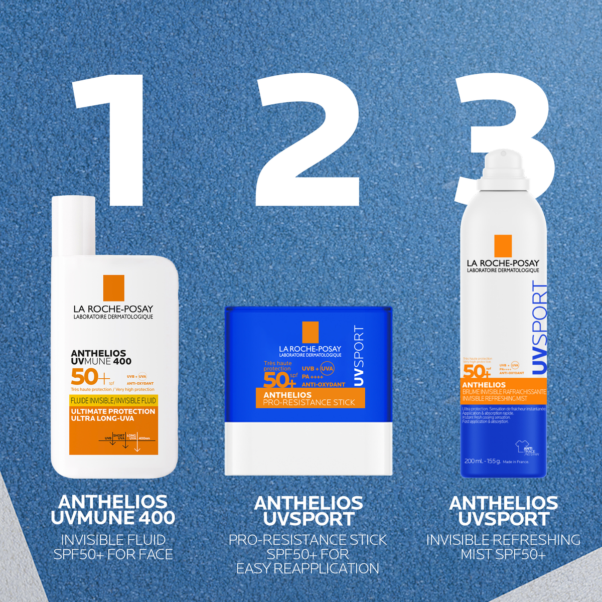 La Roche Posay Anthelios UVSPORT Pro-Resistance Stick SPF50+ 10ml