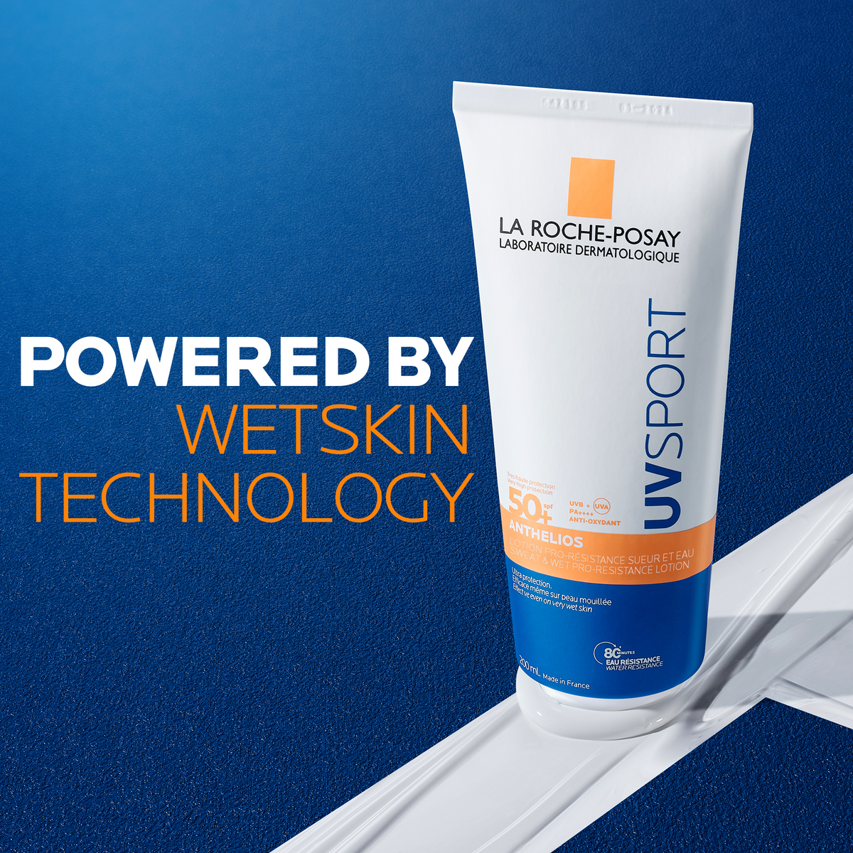 La Roche Posay Anthelios UVSPORT Wet & Sweat Pro-Resistance Lotion SPF50+, 200ml