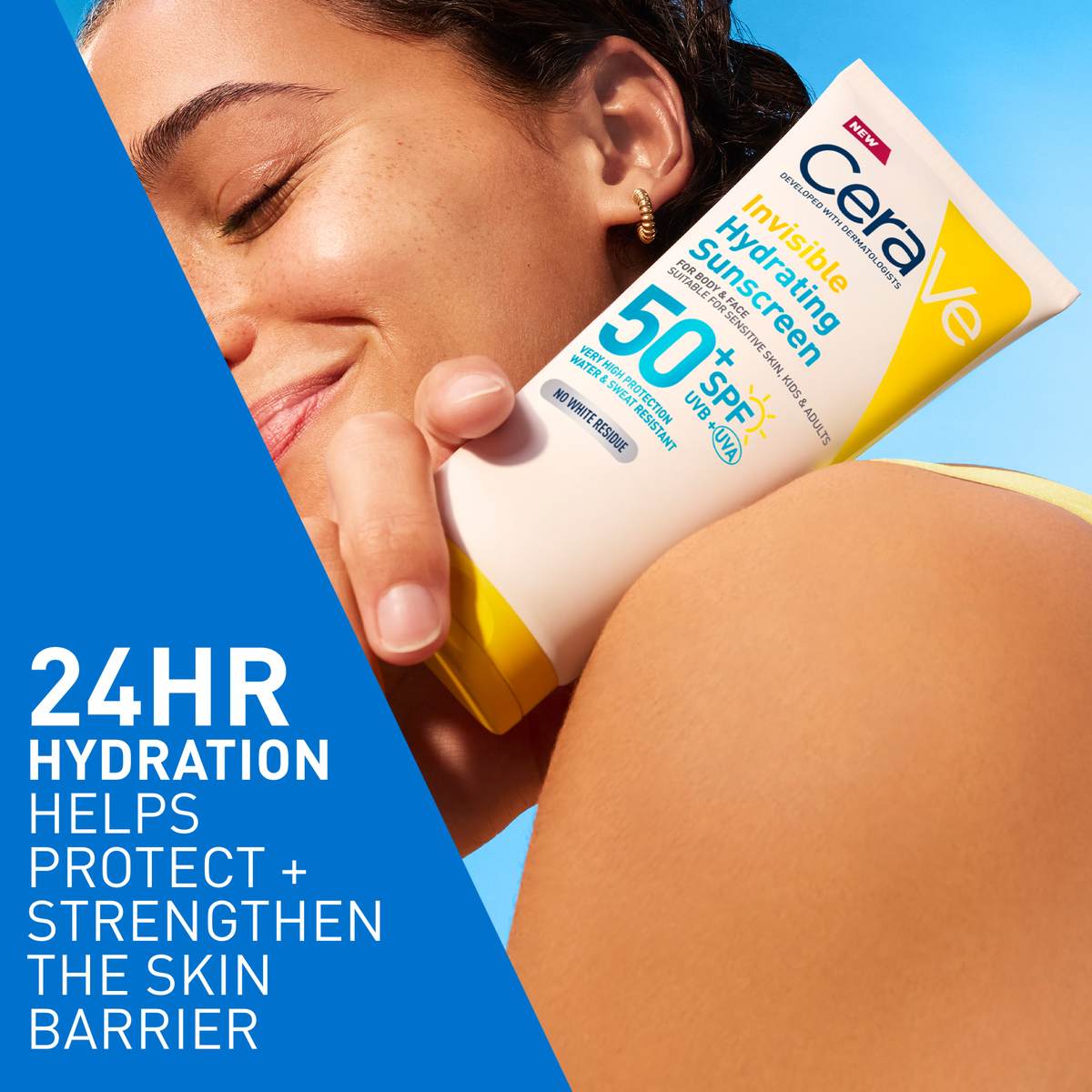 CeraVe Invisible Hydrating Sunscreen SPF50+ 75ml