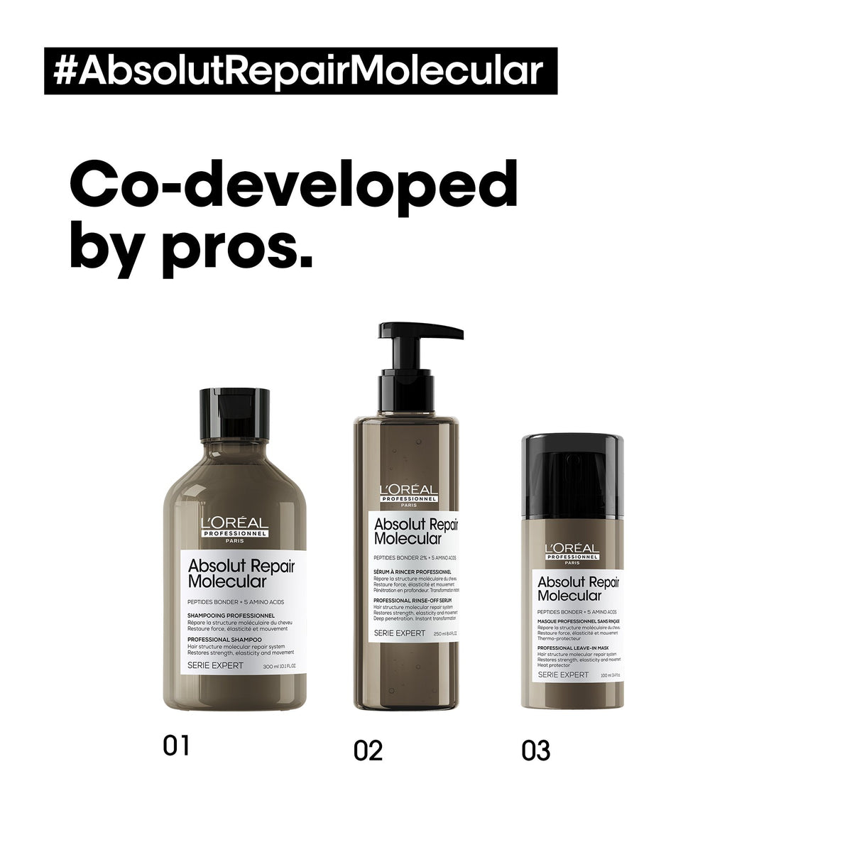 L'Oreal Professionnel Absolut Repair Molecular Leave-in Mask 100ml