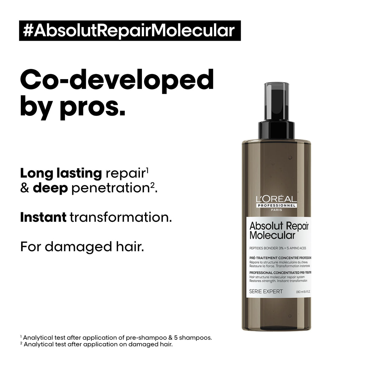 L'Oreal Professionnel Absolut Repair Molecular Pre-Treatment 190ml