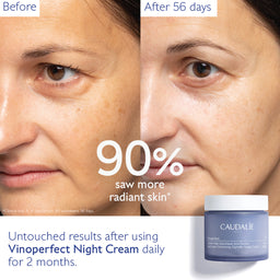 Caudalie Vinoperfect Dark Spot Correcting Glycolic Night Cream Refill 50ml