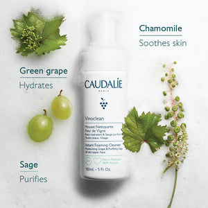 Caudalie Vinoclean Instant Foaming Cleanser 150ml