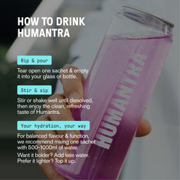 Humantra Lychee Electrolyte Powder, 20 Sachets
