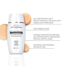 Institut Esthederm No Sun 100% mineral filters SPF50+ sun cream 50ml