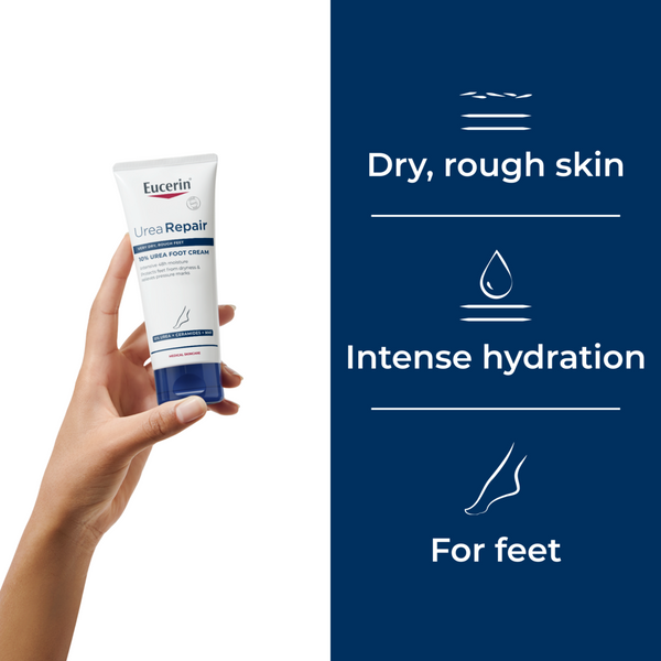 Eucerin UreaRepair Plus 10% Urea Foot Cream 100ml