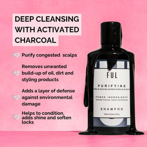 FUL Charcoal Purifying Shampoo 250ml